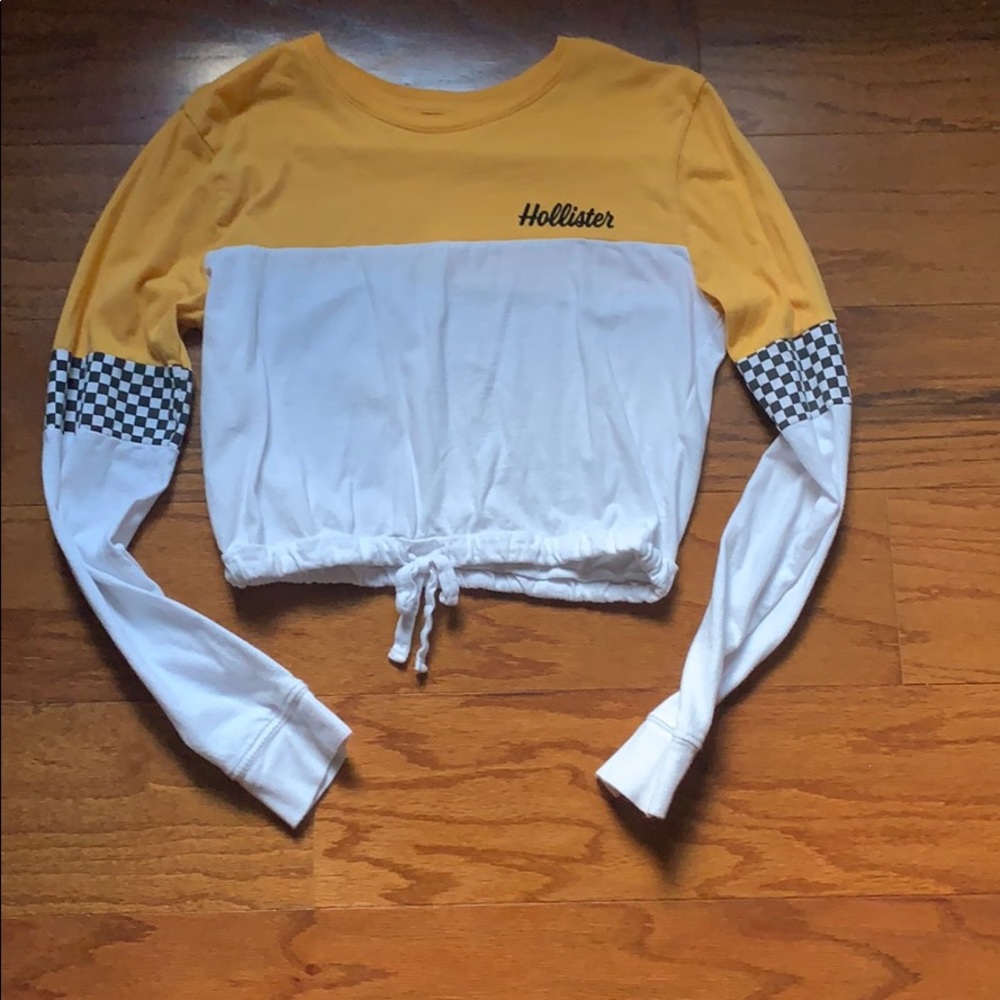 Hollister cropped long sleeve